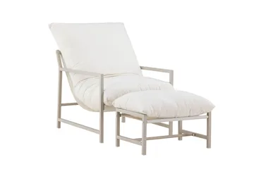 Corso Ulkotuoli - Beige - Puutarhakalusteet - Puutarhatuoli - Ulkotilan nojatuolit