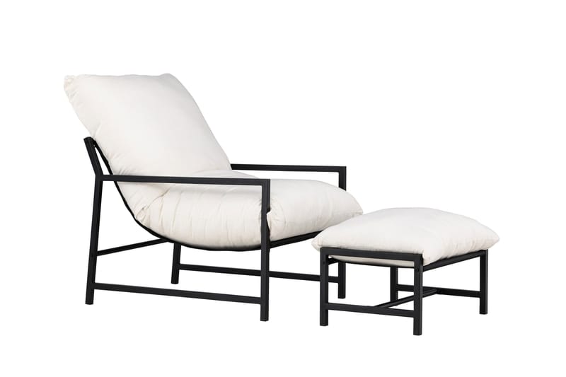 Corso Ulkotuoli - Musta - Puutarhakalusteet - Puutarhatuoli - Ulkotilan nojatuolit