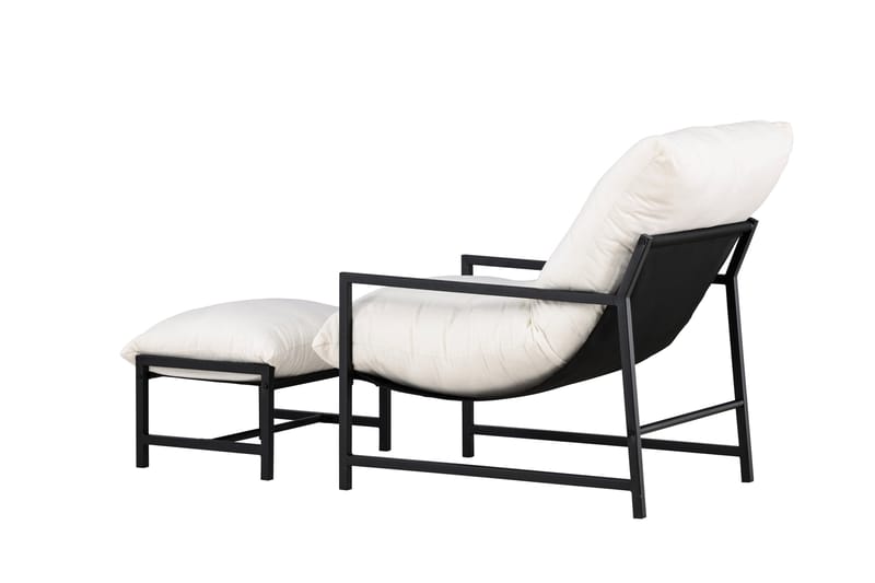 Corso Ulkotuoli - Musta - Puutarhakalusteet - Puutarhatuoli - Ulkotilan nojatuolit