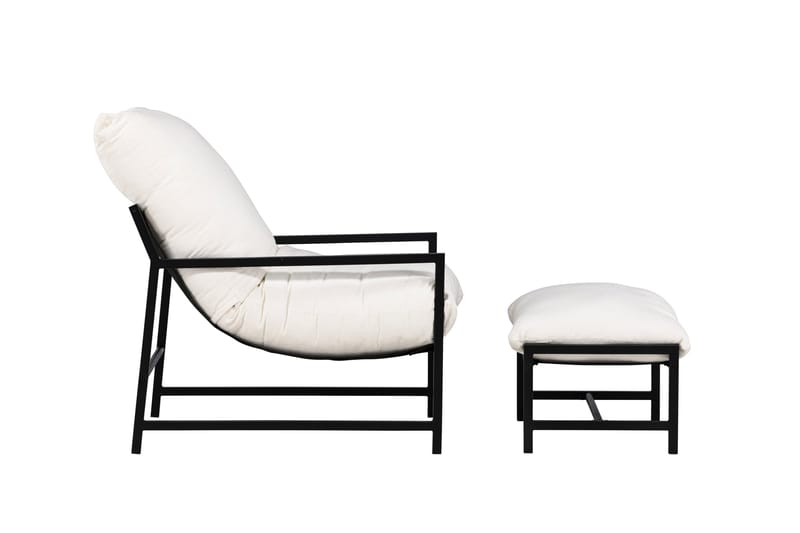 Corso Ulkotuoli - Musta - Puutarhakalusteet - Puutarhatuoli - Ulkotilan nojatuolit