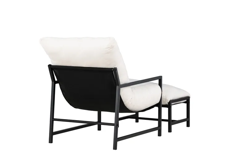 Corso Ulkotuoli - Musta - Puutarhakalusteet - Puutarhatuoli - Ulkotilan nojatuolit