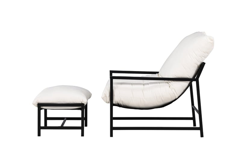 Corso Ulkotuoli - Musta - Puutarhakalusteet - Puutarhatuoli - Ulkotilan nojatuolit