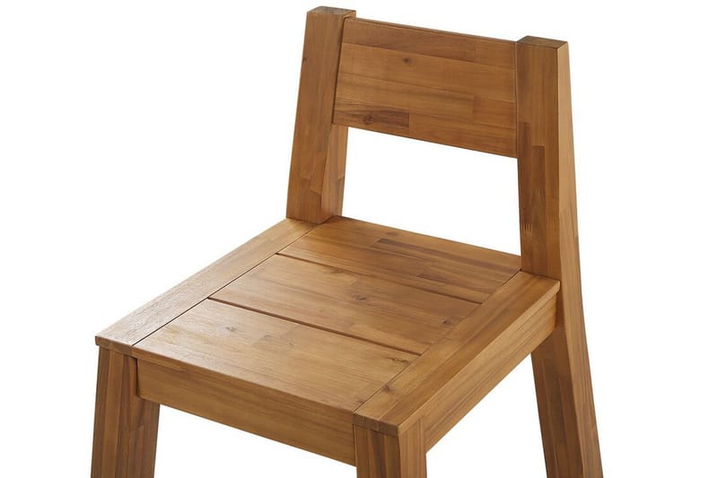 Coteto Ruokatuoli Ulkokäyttöön - Vaalean Ruskea - Puutarhakalusteet - Puutarhatuoli - Karmituoli ulos