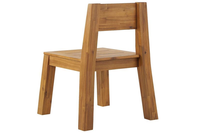 Coteto Ruokatuoli Ulkokäyttöön - Vaalean Ruskea - Puutarhakalusteet - Puutarhatuoli - Karmituoli ulos