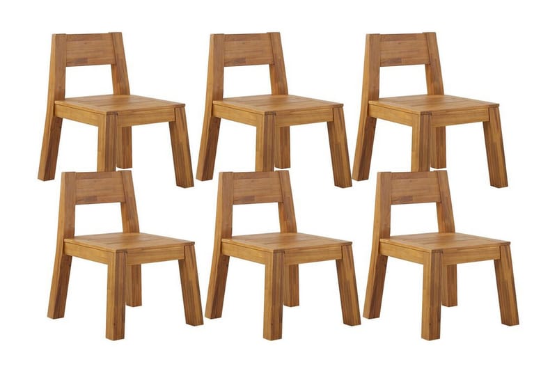 Coteto Ruokatuoli Ulkokäyttöön - Vaalean Ruskea - Puutarhakalusteet - Puutarhatuoli - Karmituoli ulos