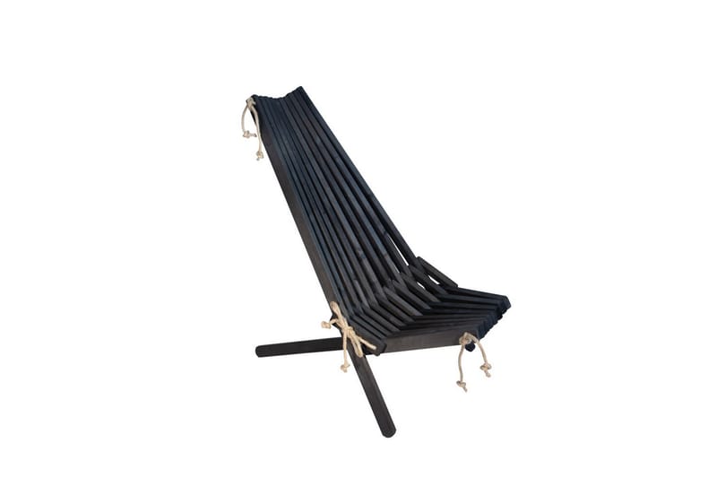 Ecochair EcoFurn Al Musta Öljytty - Al Musta Öljytty - Puutarhakalusteet - Puutarhatuoli - Ulkotilan nojatuolit