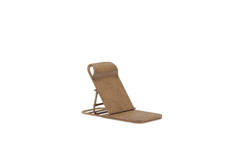 Ellie aurinkotuoli ulkokäyttöön - Ruskea - Puutarhakalusteet - Puutarhatuoli - Säätötuoli