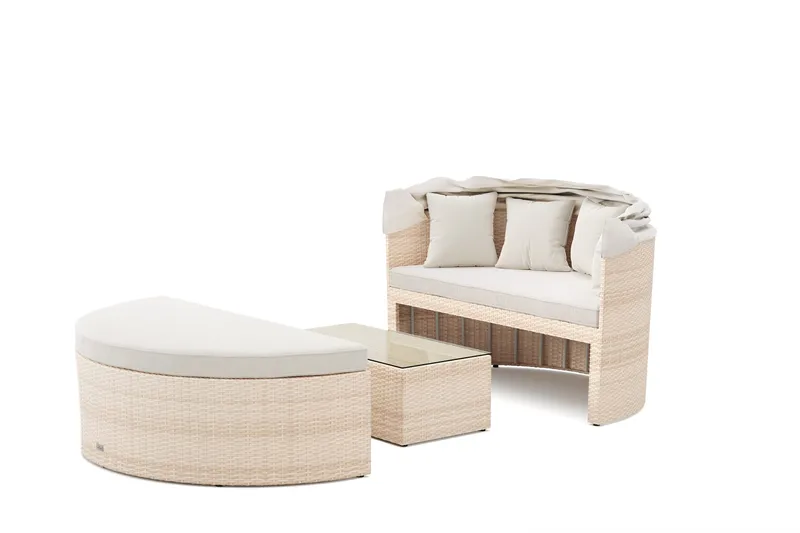 Florens-aurinkovuode ulkokäyttöön - Puutarhakalusteet - Terassiryhmät - Aurinkovuode