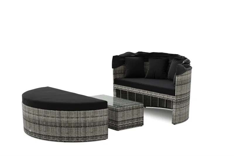 Florens-aurinkovuode ulkokäyttöön - Puutarhakalusteet - Terassiryhmät - Aurinkovuode