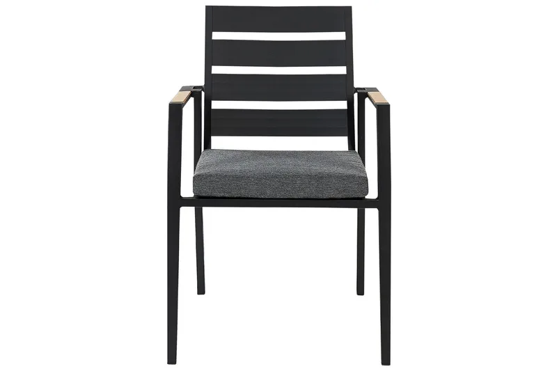 Fortify Käsinojatuoli - Musta/Harmaa - Puutarhakalusteet - Puutarhatuoli - Karmituoli ulos