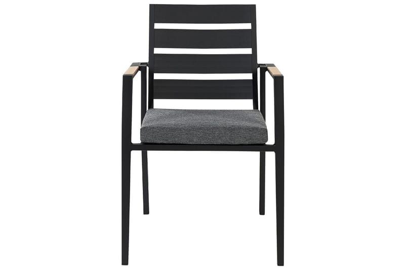 Fortify Käsinojatuoli - Musta/Harmaa - Puutarhakalusteet - Puutarhatuoli - Karmituoli ulos