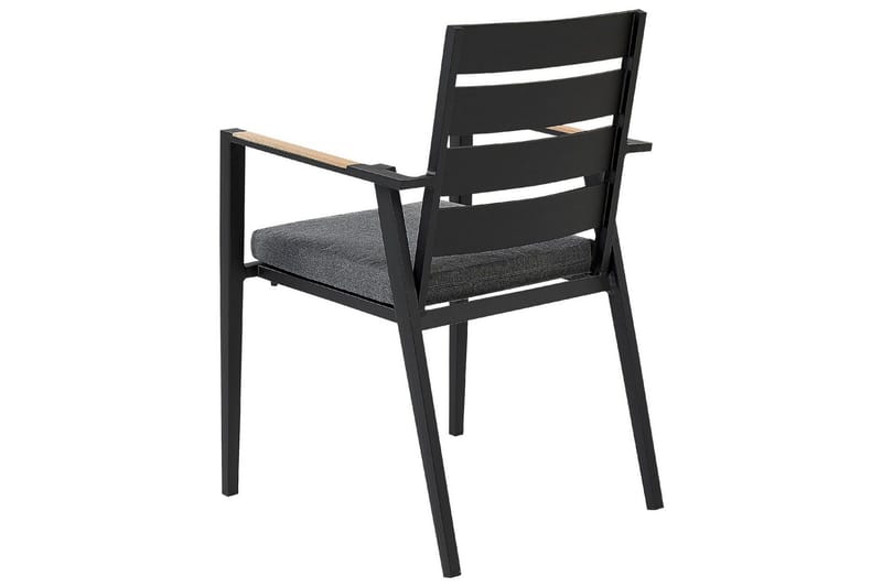 Fortify Käsinojatuoli - Musta/Harmaa - Puutarhakalusteet - Puutarhatuoli - Karmituoli ulos