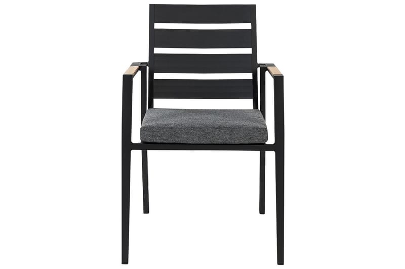 Fortify Käsinojatuoli - Musta/Harmaa - Puutarhakalusteet - Puutarhatuoli - Karmituoli ulos