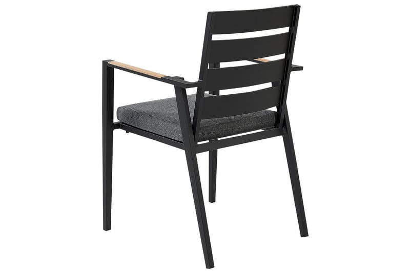 Fortify Käsinojatuoli - Musta/Harmaa - Puutarhakalusteet - Puutarhatuoli - Karmituoli ulos