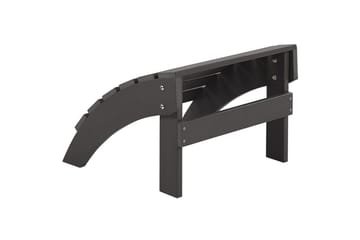 Fotstöd Beliani Adirondack Blå Dark grey - Puutarhakalusteet - Puutarhatuoli - Jalkarahi & jakkara ulkokäyttöön