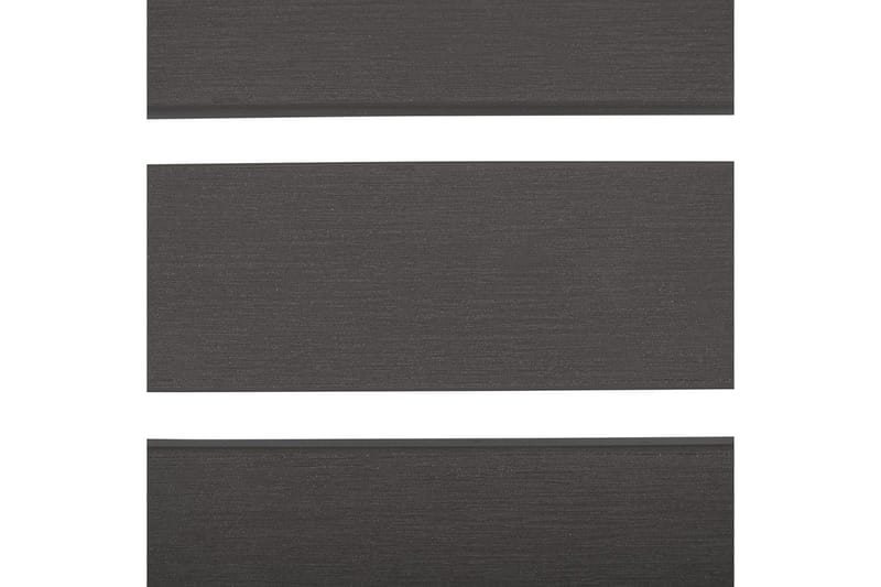 Fotstöd Beliani Adirondack Blå Dark grey - Puutarhakalusteet - Puutarhatuoli - Jalkarahi & jakkara ulkokäyttöön