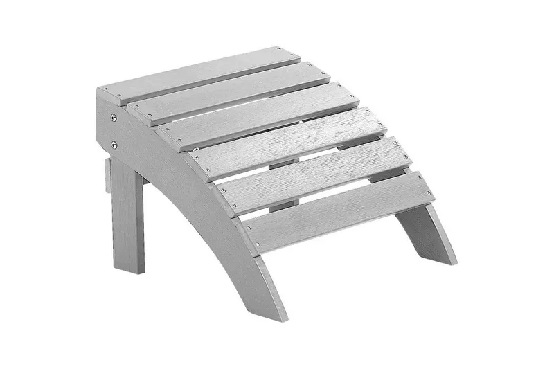 Fotstöd Beliani Adirondack Blå Light grey, undefined