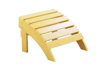 Fotstöd Beliani Adirondack Blå Yellow