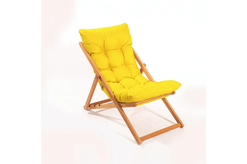 Gardellis Aurinkotuoli 26x70 cm, Keltainen/Luonnonväri