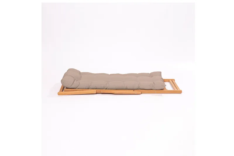 Gardellis Aurinkotuoli 58x49 cm - Ruskea/Luonnonväri - Puutarhakalusteet - Puutarhatuoli - Aurinkotuoli