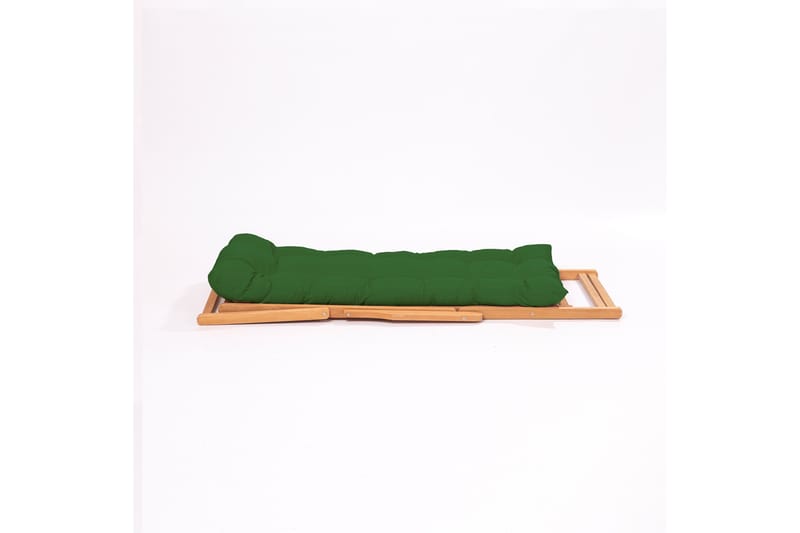 Gardellis Aurinkotuoli 58x49 cm - Vihreä/Luonnonväri - Puutarhakalusteet - Puutarhatuoli - Aurinkotuoli