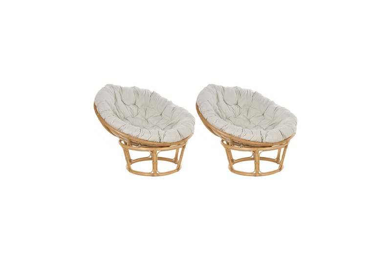 Giorgio Ulkotuoli - Luonnollinen Beige - Puutarhakalusteet - Puutarhatuoli - Ulkotilan nojatuolit