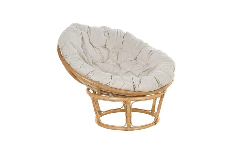 Giorgio Ulkotuoli - Luonnollinen Beige - Puutarhakalusteet - Puutarhatuoli - Ulkotilan nojatuolit