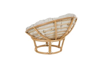Giorgio Ulkotuoli - Luonnollinen Beige - Puutarhakalusteet - Puutarhatuoli - Ulkotilan nojatuolit