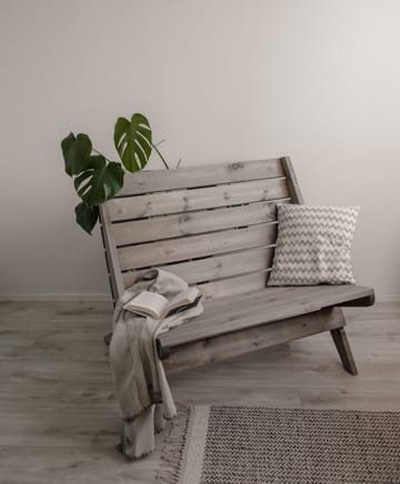 Hillerstorp EcoFurn ulkotuoli Granny Double mänty öljytty harmaa - Harmaa - Puutarhakalusteet - Puutarhatuoli - Ulkotilan nojatuolit