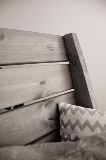 Hillerstorp EcoFurn ulkotuoli Granny Double mänty öljytty harmaa - Harmaa - Puutarhakalusteet - Puutarhatuoli - Ulkotilan nojatuolit