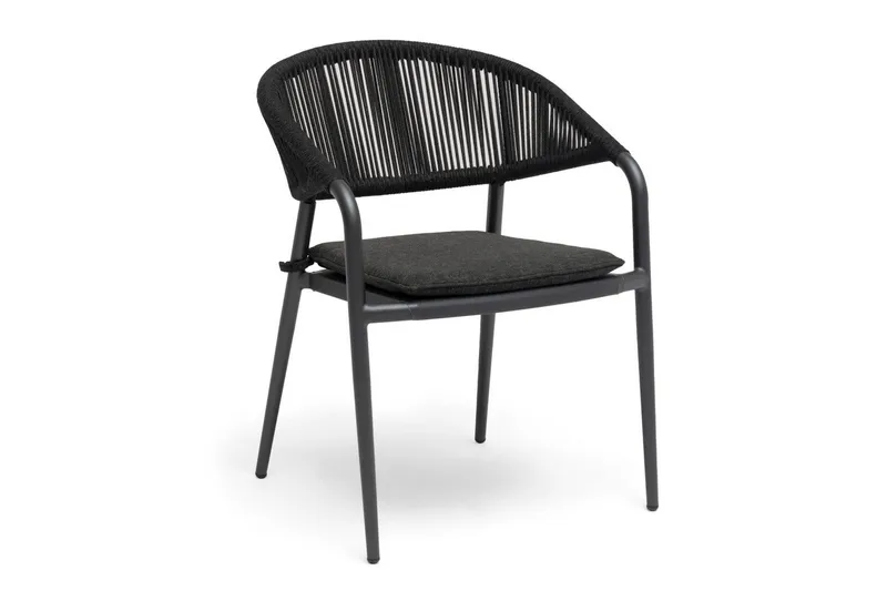 Hillerstorp Ekeryd ulkotuoli 4-pack antrasiitinharmaa, undefined
