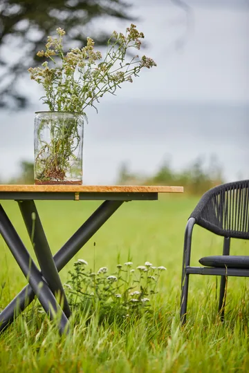 Hillerstorp Ekeryd ulkotuoli 4-pack antrasiitinharmaa - Puutarhakalusteet - Puutarhatuoli - Ulkotilan nojatuolit