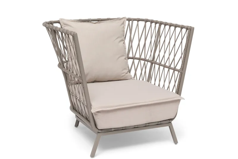 Hillerstorp Jet Set lounge-nojatuoli, Beige