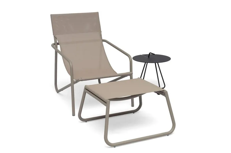 Hillerstorp Sandholma jalkarahi beige - Beige - Puutarhakalusteet - Puutarhatuoli - Parveketuoli & taittotuoli ulos