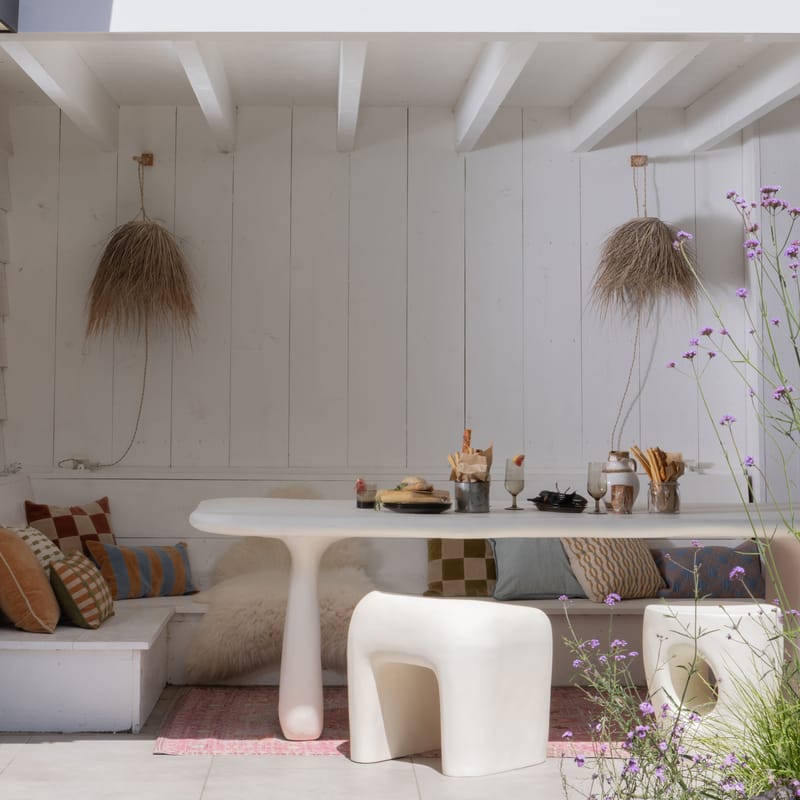 Jakkara Nivo 52 cm ulkokäyttöön - Luonnonväri - Puutarhakalusteet - Puutarhatuoli - Parveketuoli & taittotuoli ulos