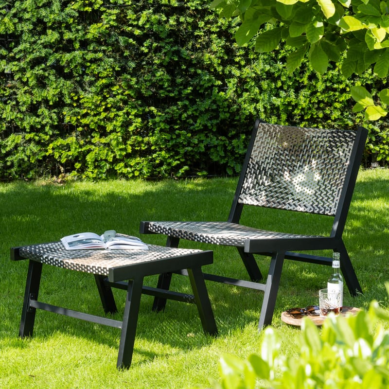 Jalkarahi Pom 57 cm ulkokäyttöön - Monivärinen - Puutarhakalusteet - Puutarhatuoli - Parveketuoli & taittotuoli ulos