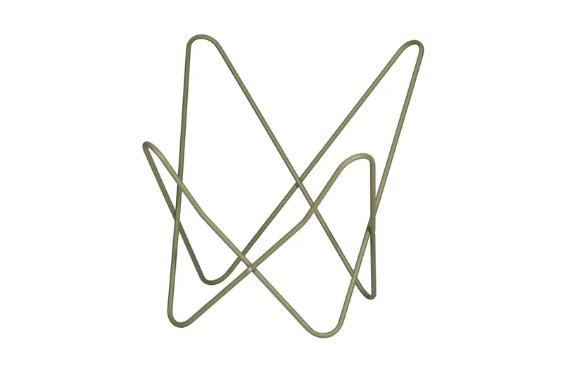 Jamna Runko Lepakkotuoli Ulkokäyttöön 85x55 cm ilman Kangasta, Vihreä