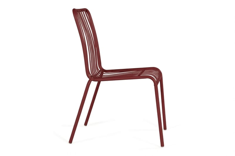 Jarva ulkoruokatuoli - Punainen - Puutarhakalusteet - Puutarhatuoli - Karmituoli ulos