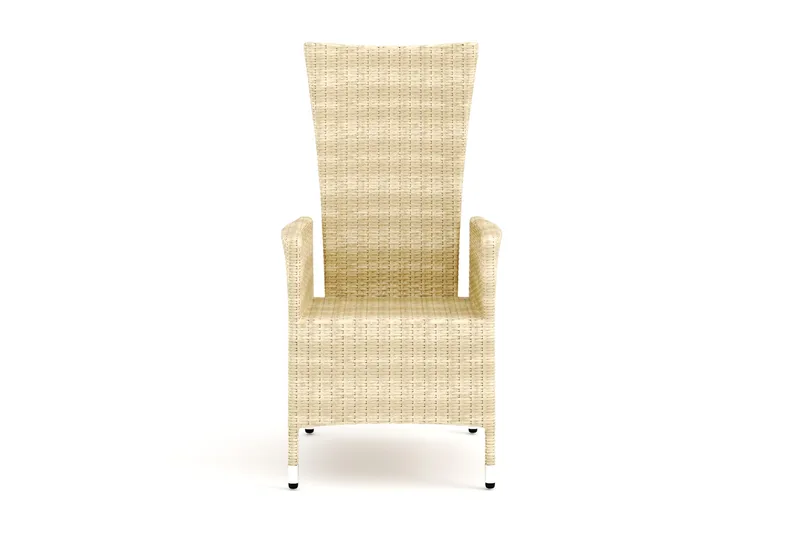 Jenny ulkoruokatuoli, säädettävä - Beige - Puutarhakalusteet - Puutarhatuoli - Ulkotilan nojatuolit