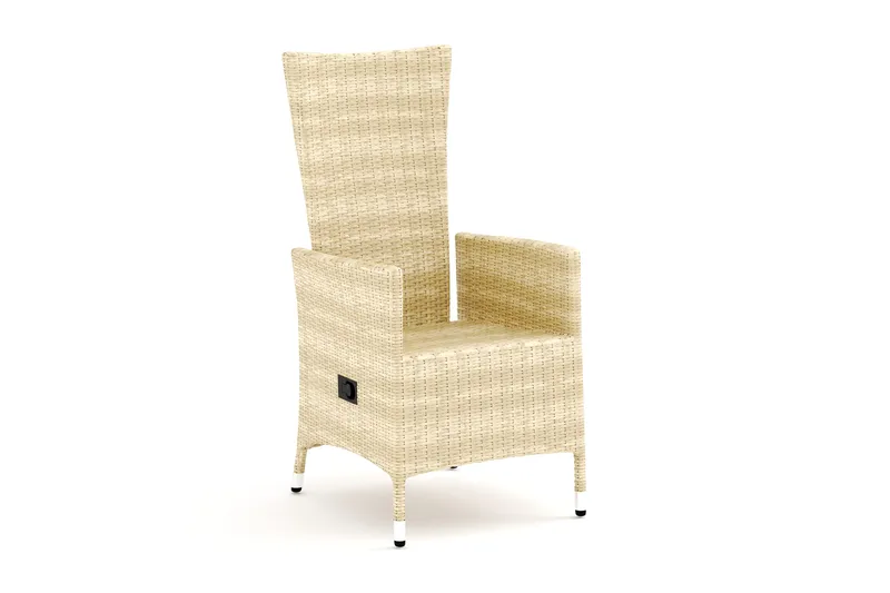 Jenny ulkoruokatuoli, säädettävä, Beige