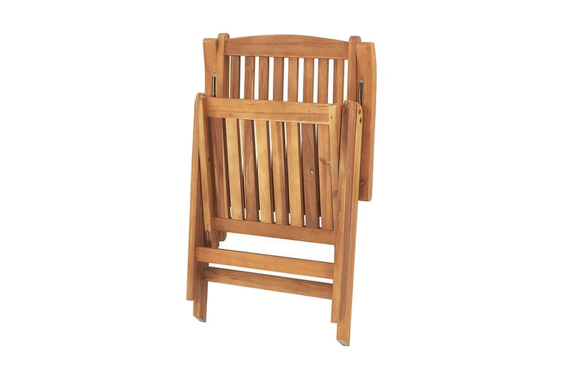 Java Puutarhatuoli 2 kpl Akaasia Pehmusteella - Puu/Luonnonväri - Puutarhakalusteet - Puutarhatuoli - Karmituoli ulos