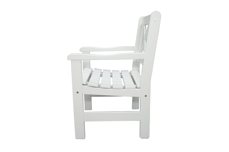 Nojatuoli Olivo  Valkoinen - Puutarhakalusteet - Puutarhatuoli - Karmituoli ulos