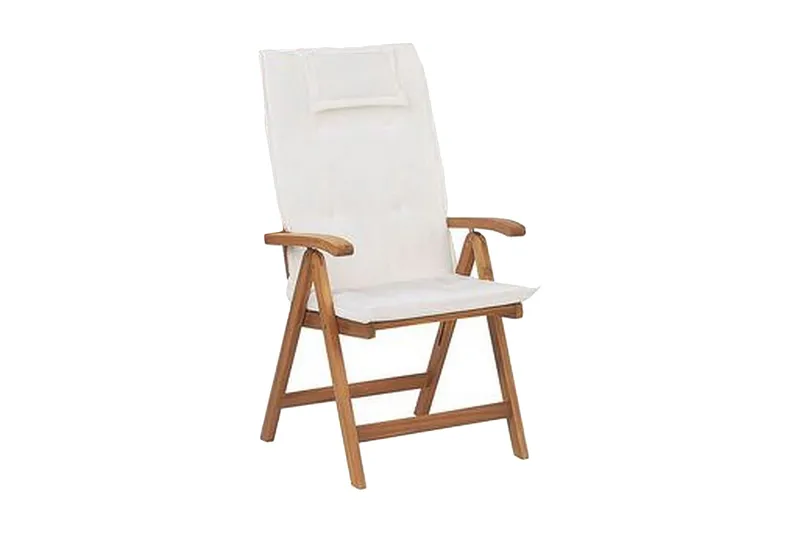 Puutarhatuoli 6 akaasiapuu JAVA Pehmuste, Puu/Luonnonväri