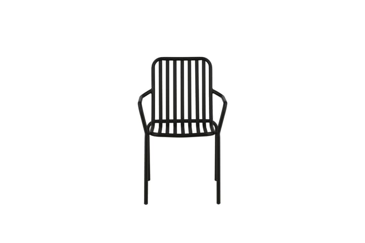 Käsinojallinen tuoli Peking Musta - Venture Home - Karmituoli ulos - Parveketuoli & taittotuoli ulos - Ulkotilan ruokatuoli