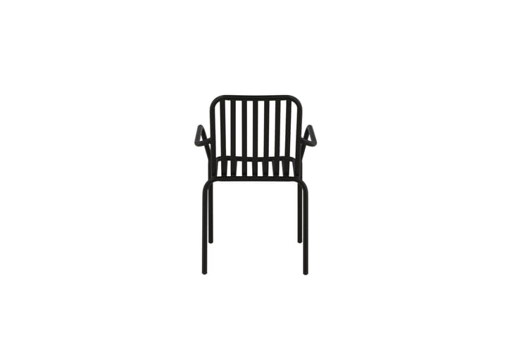 Käsinojallinen tuoli Peking Musta - Venture Home - Karmituoli ulos - Parveketuoli & taittotuoli ulos - Ulkotilan ruokatuoli