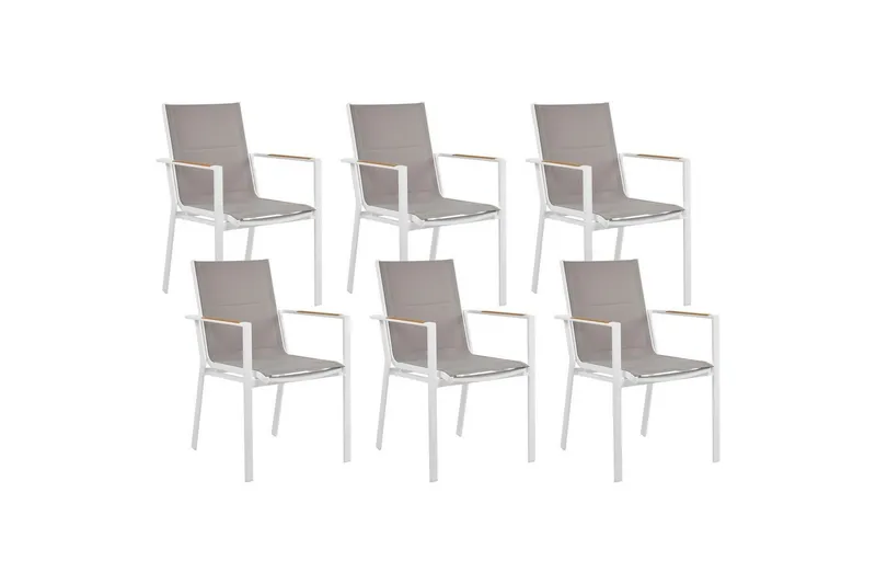 Karmstol Vit, Grå, Brun