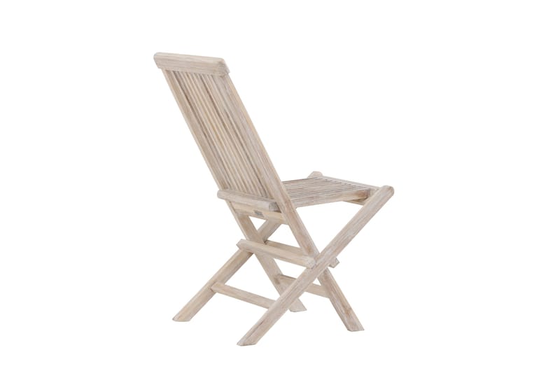 Kenya Käsinojallinen tuoli Ulkokäyttöön - Whitewash - Puutarhakalusteet - Puutarhatuoli - Karmituoli ulos