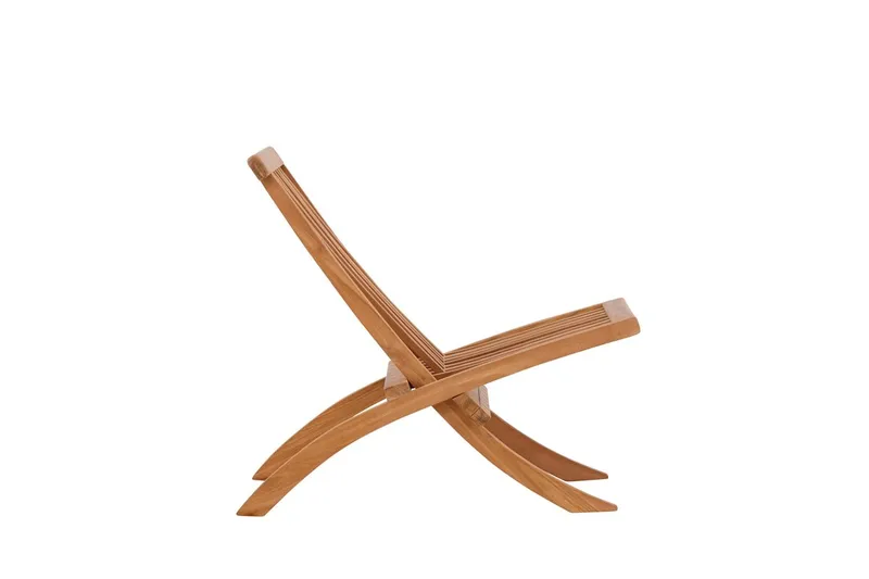 Kenya nojatuoli ulkokäyttöön - Luonnonväri - Puutarhakalusteet - Puutarhatuoli - Ulkotilan nojatuolit