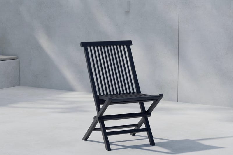 Kenya ruokatuoli ulkokäyttöön, Musta