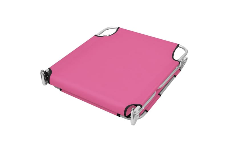 Kokoontaitettava aurinkotuoli päätuella teräs magenta pinkki - Pinkki - Puutarhakalusteet - Puutarhatuoli - Aurinkosänky & aurinkovaunu